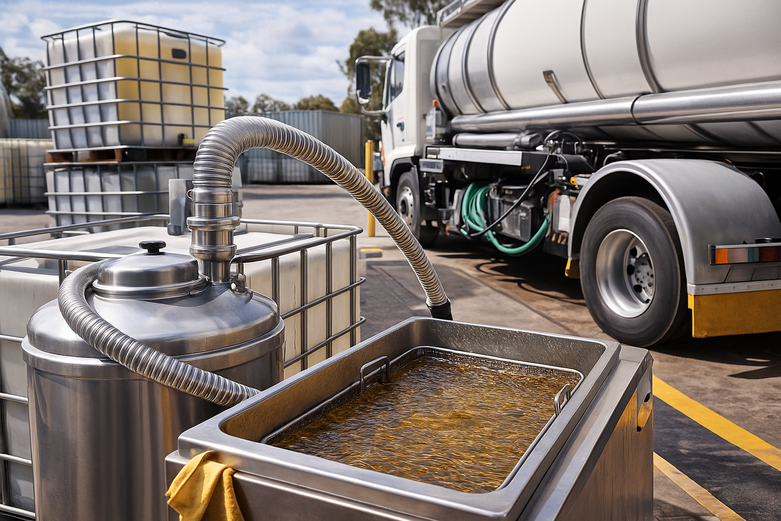 Used Cooking Oil Recycling