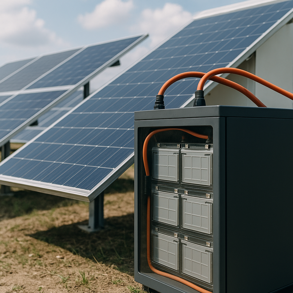 Solar and battery system